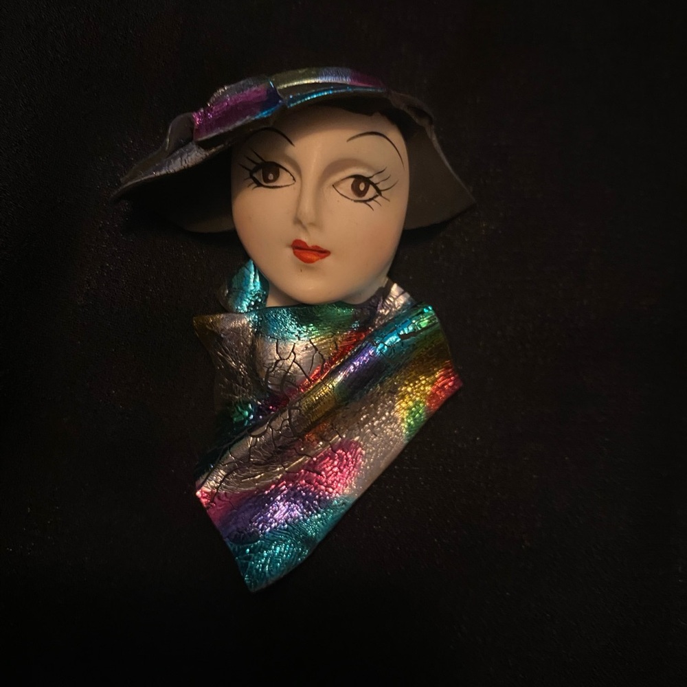 Colorful Women's Brooch